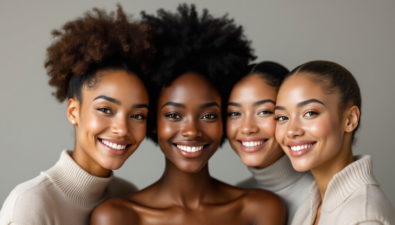Avoir un visage lisse et sans excès de gras