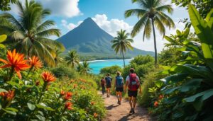explorez les plus beaux sentiers de randonnée en guadeloupe et découvrez des paysages naturels époustouflants, entre volcans, plages et forêts tropicales.