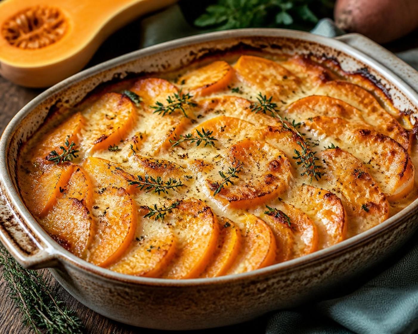 découvrez des recettes gourmandes à base de butternut et patate douce pour varier vos plats avec des saveurs originales et réconfortantes.