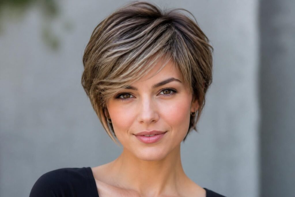 découvrez la coupe courte dégradée effilée, l’astuce idéale pour un visage lumineux et un style moderne, alliant fraîcheur et élégance.