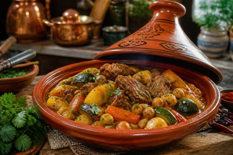 découvrez les secrets d’un grand chef pour préparer un tajine d'agneau aux légumes savoureux et parfaitement réussi. astuces, conseils et recette traditionnelle pour un plat délicieux.