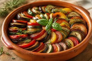 découvrez le tian de légumes à l’italienne, un plat coloré et savoureux qui ravira vos papilles grâce à ses légumes frais et ses saveurs méditerranéennes authentiques.