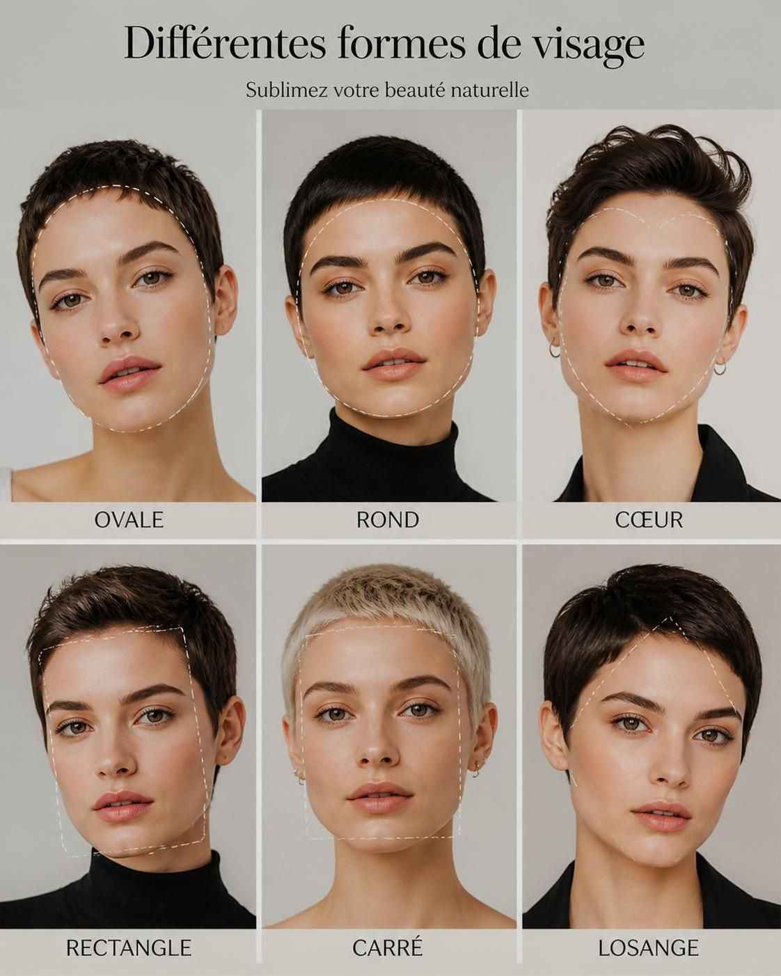 découvrez quels styles de coupe de cheveux courts privilégier selon la forme de votre visage pour sublimer votre look et révéler votre personnalité.