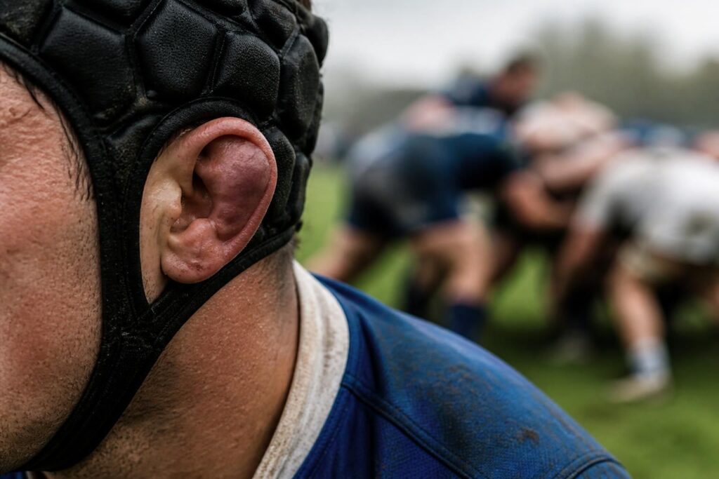 découvrez comment prévenir et traiter l'oreille de rugby, une blessure courante chez les joueurs, grâce à nos conseils pratiques et solutions efficaces.