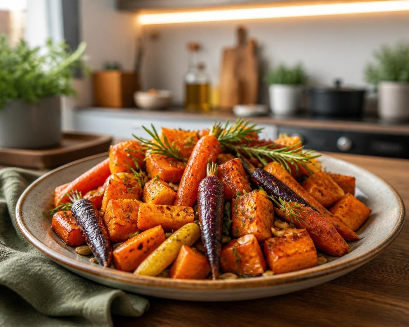 découvrez notre recette gourmande de carottes et patate douce, un plat savoureux et vitaminé parfait pour allier plaisir et santé à table.