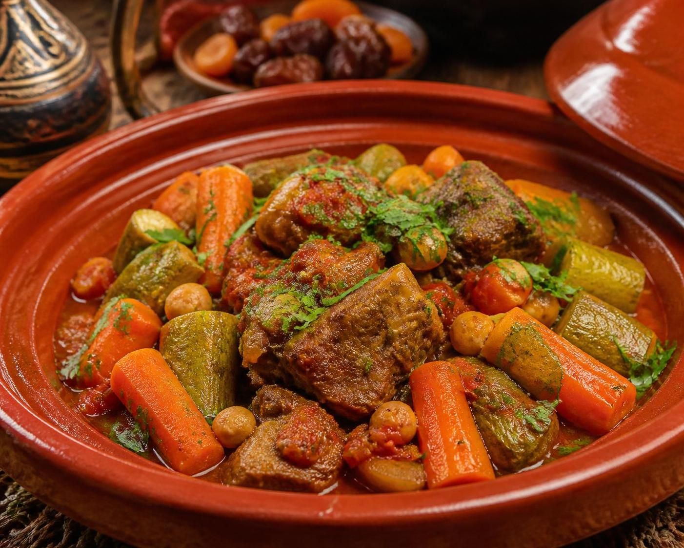 découvrez le tajine d’agneau aux légumes, une recette mijotée traditionnelle pleine de saveurs riches et authentiques. apprenez les secrets pour un plat tendre et parfumé qui ravira vos papilles.