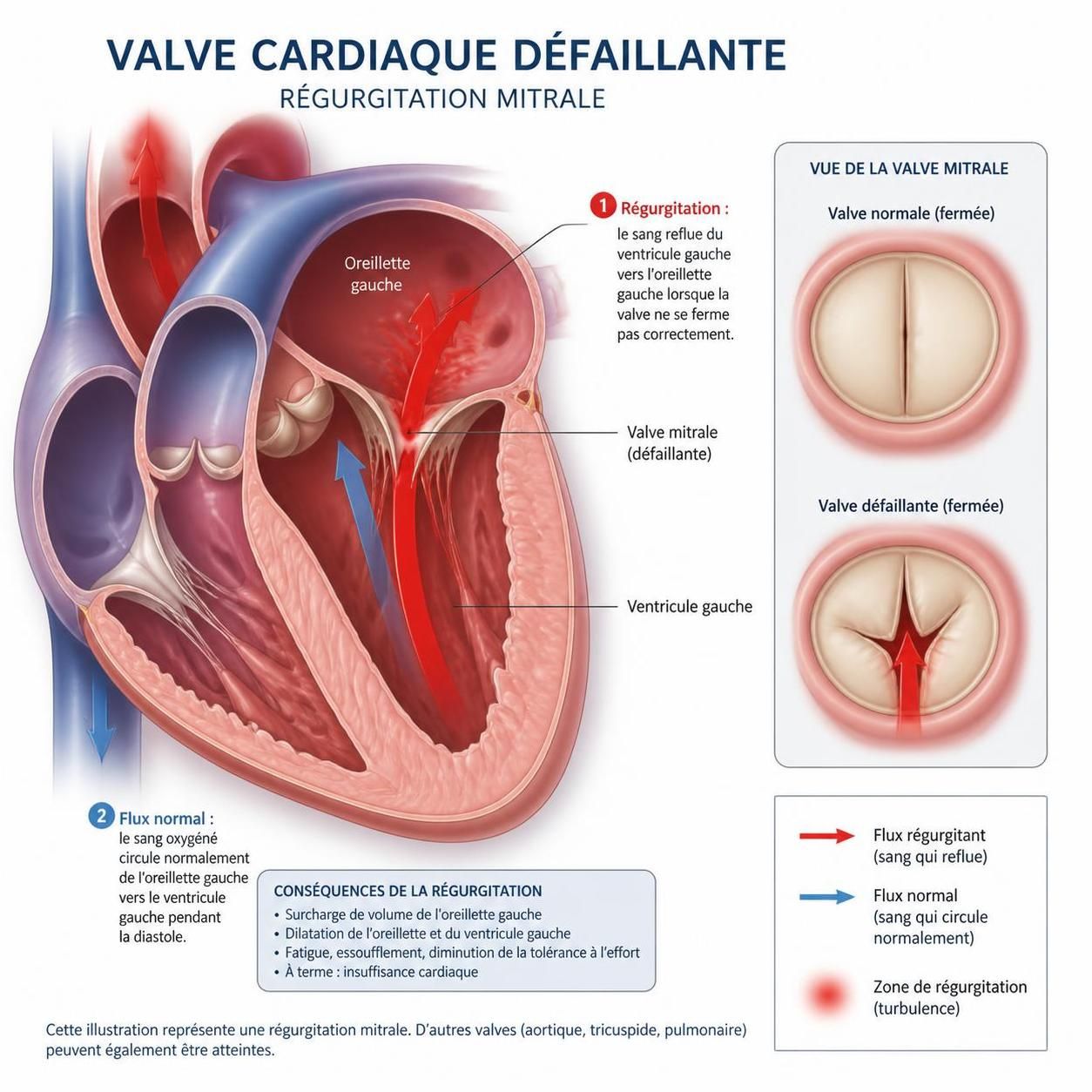 découvrez les symptômes alarmants d'une valve cardiaque défaillante et pourquoi il est crucial de consulter rapidement pour prévenir les complications graves.