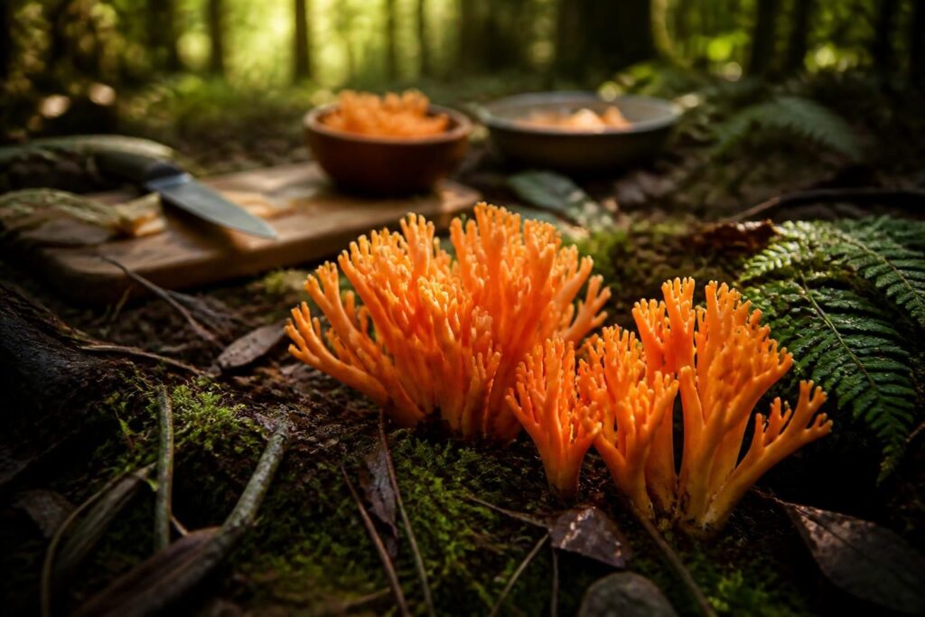 découvrez comment reconnaître facilement les champignons orange corail et apprenez des astuces simples pour les cuisiner délicieusement.