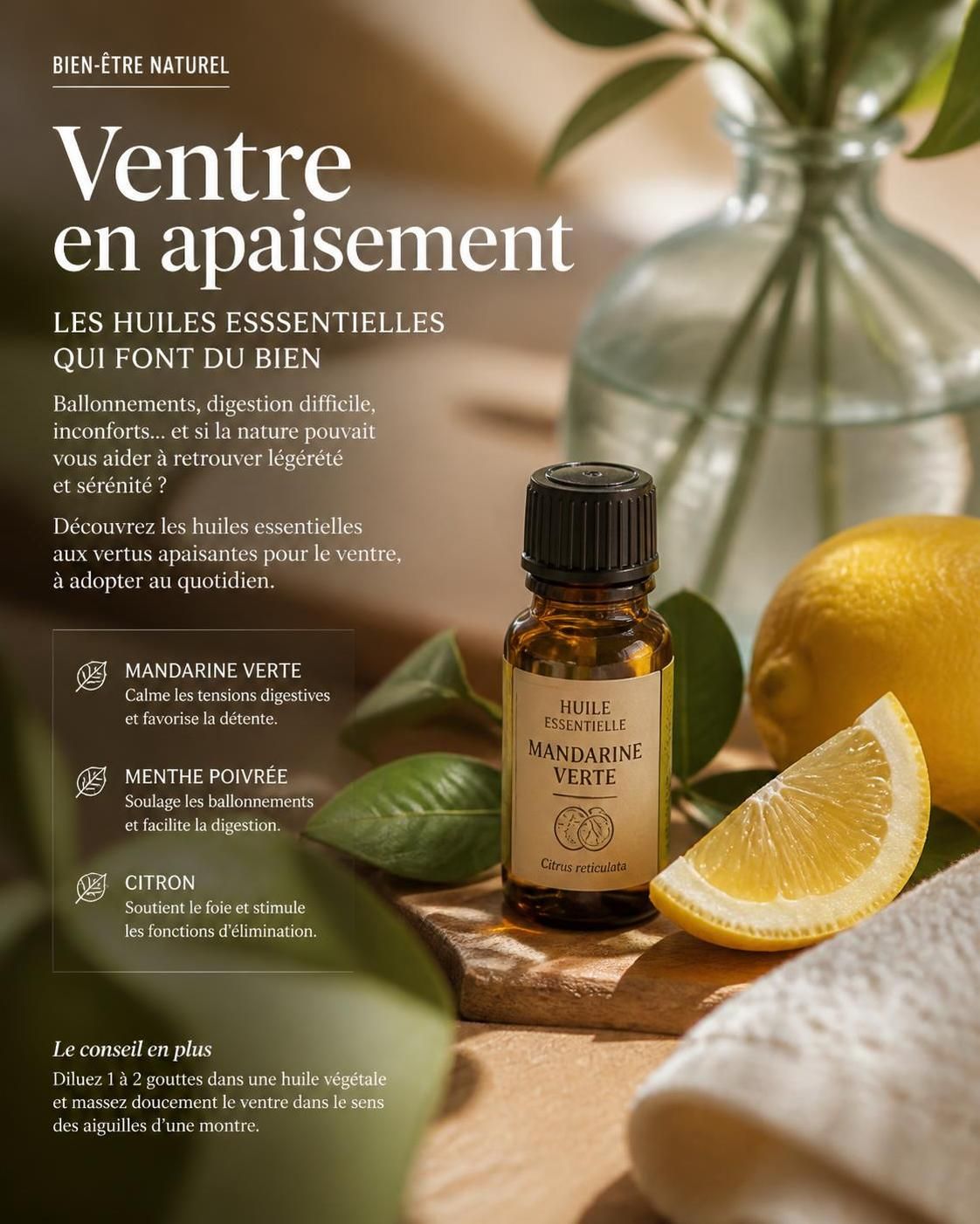 découvrez quelles huiles essentielles sont efficaces pour soulager les troubles digestifs liés à la gastro-entérite et apaiser votre système digestif naturellement.