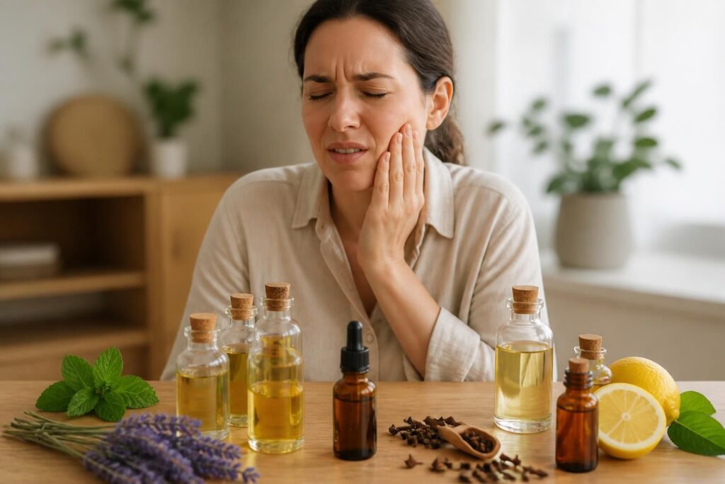 découvrez quelles huiles essentielles sont efficaces pour soulager le mal de dents naturellement et apaiser la douleur rapidement.