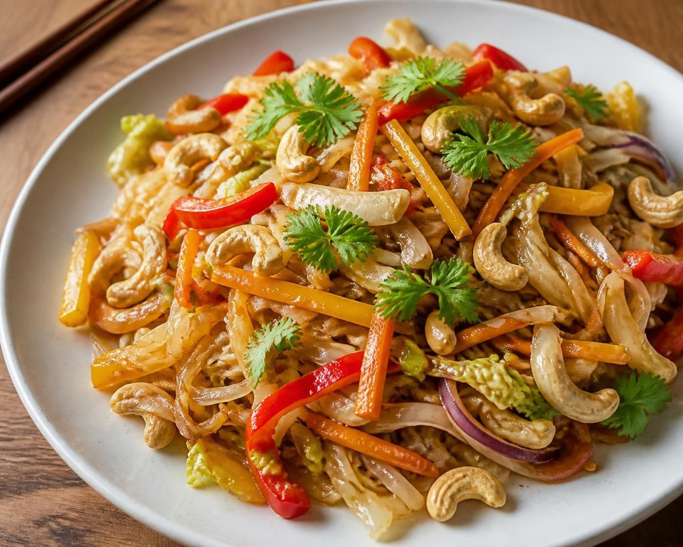 découvrez notre recette savoureuse de pad thaï aux légumes, un plat sain et coloré parfait pour un repas équilibré et gourmand.