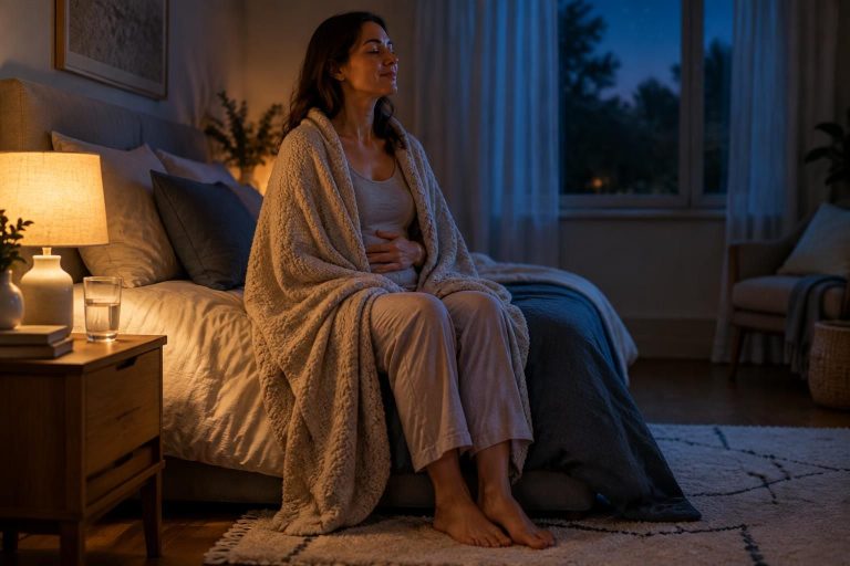 découvrez des méthodes apaisantes pour calmer une crise d’angoisse nocturne, retrouver votre sérénité et vous rendormir plus facilement.