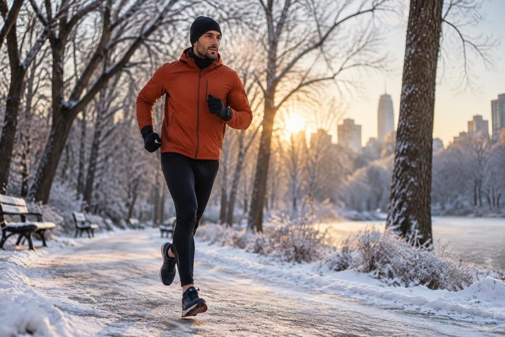 découvrez les bienfaits et les risques de la course par temps froid, ainsi que nos conseils vestimentaires pour courir confortablement et en sécurité.