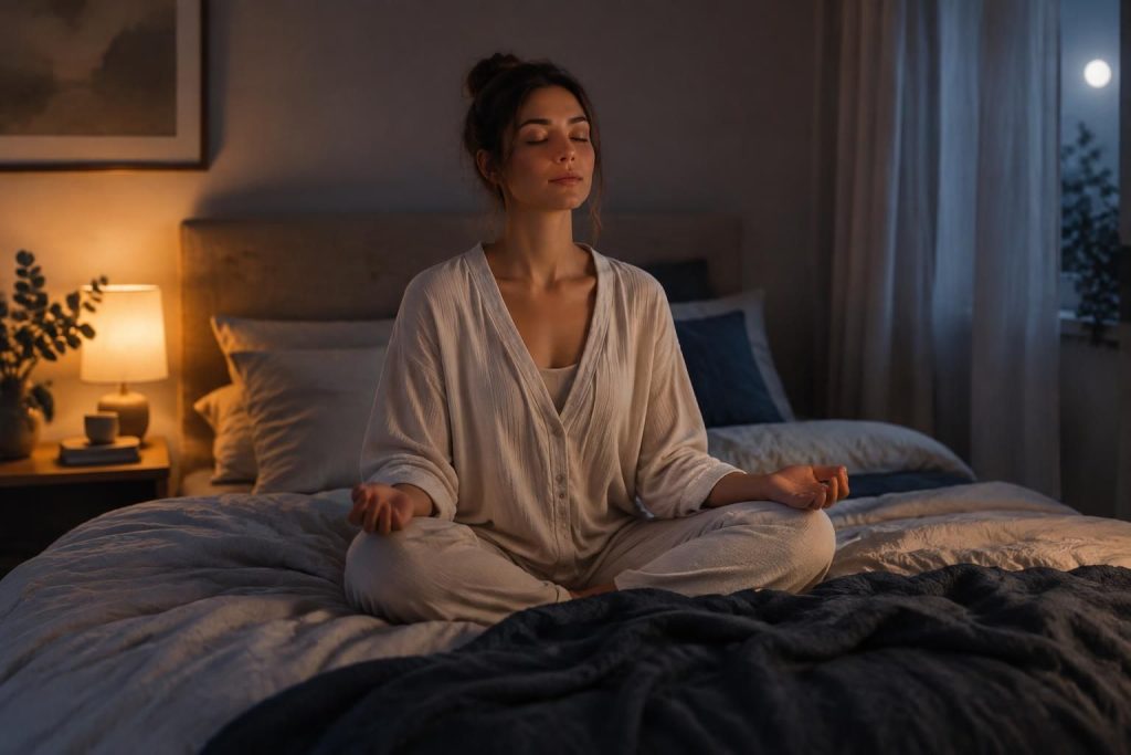 découvrez des exercices de méditation simples et efficaces pour vous endormir sereinement, apaiser votre esprit et lâcher prise avant la nuit.